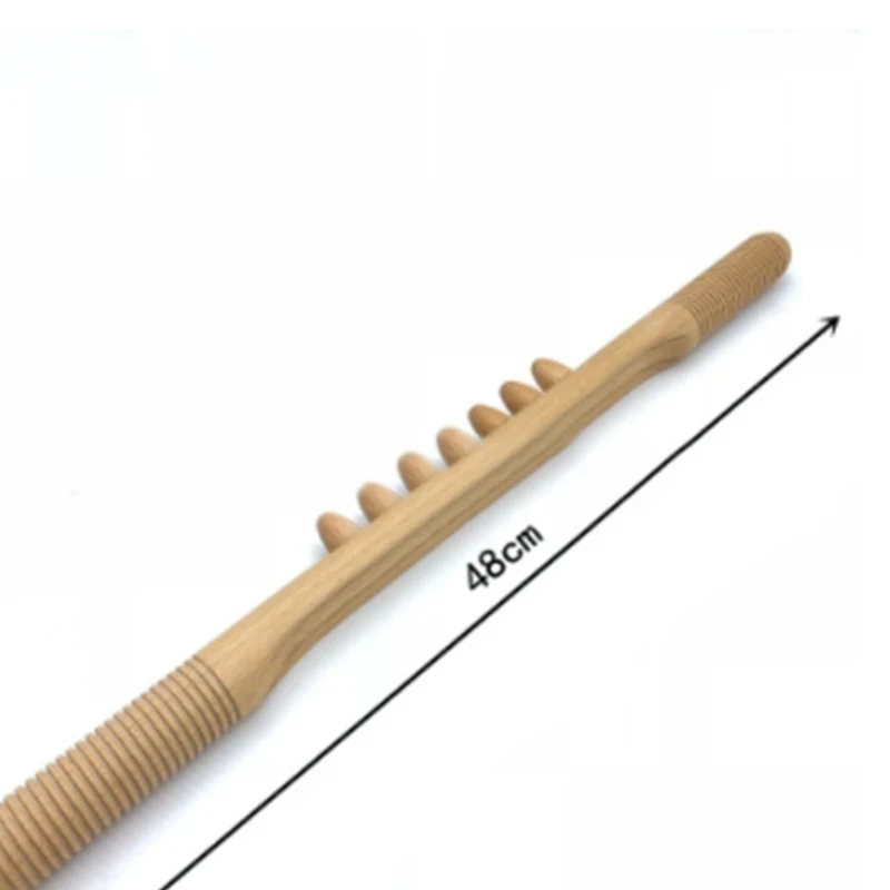 

Natural Wood Scraper For Fat Burner Back Shoulder Neck Waist Leg Body Massage