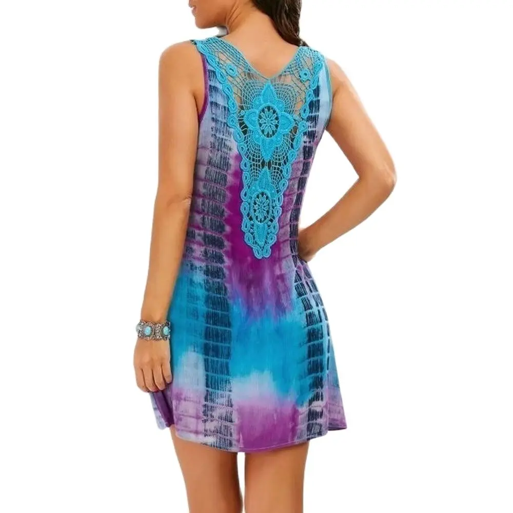 

The New Ms Summer Dress Lace Lace Round Neck Sleeveless Coat