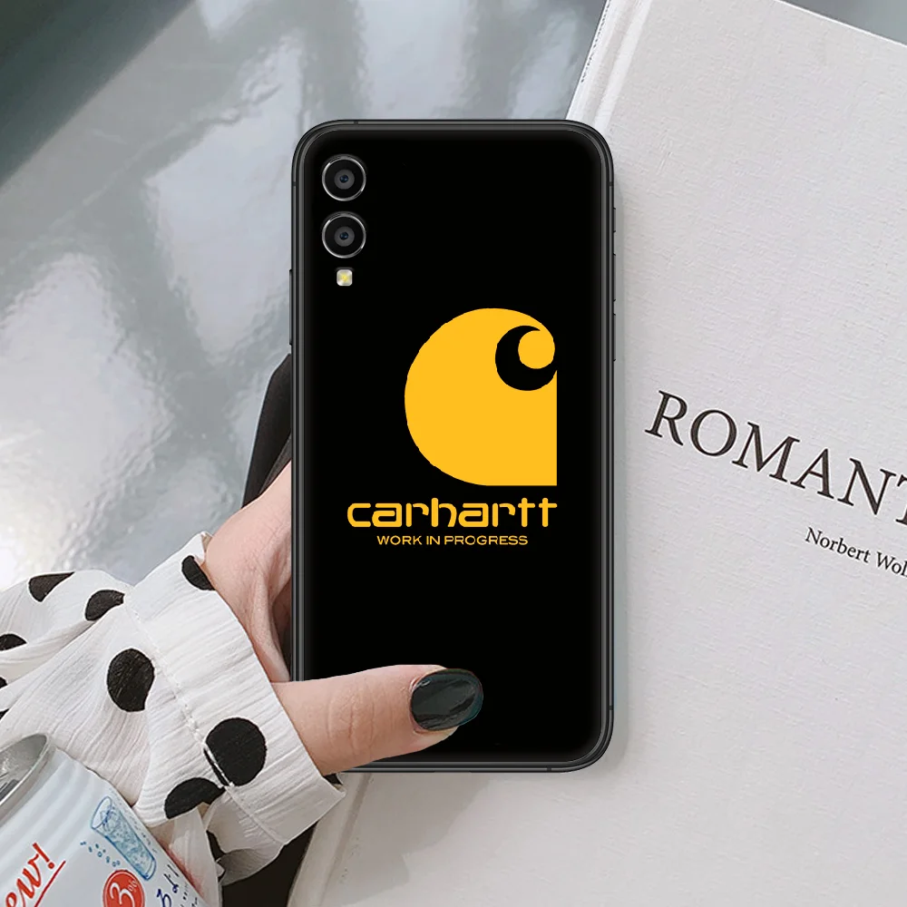 

Carhartts Fashion Trend brand Phone Case For Huawei Honor 6A 7A 7C 8 8A 8X 9 9X 10 10i 20 Lite Pro Play black Bumper Luxury