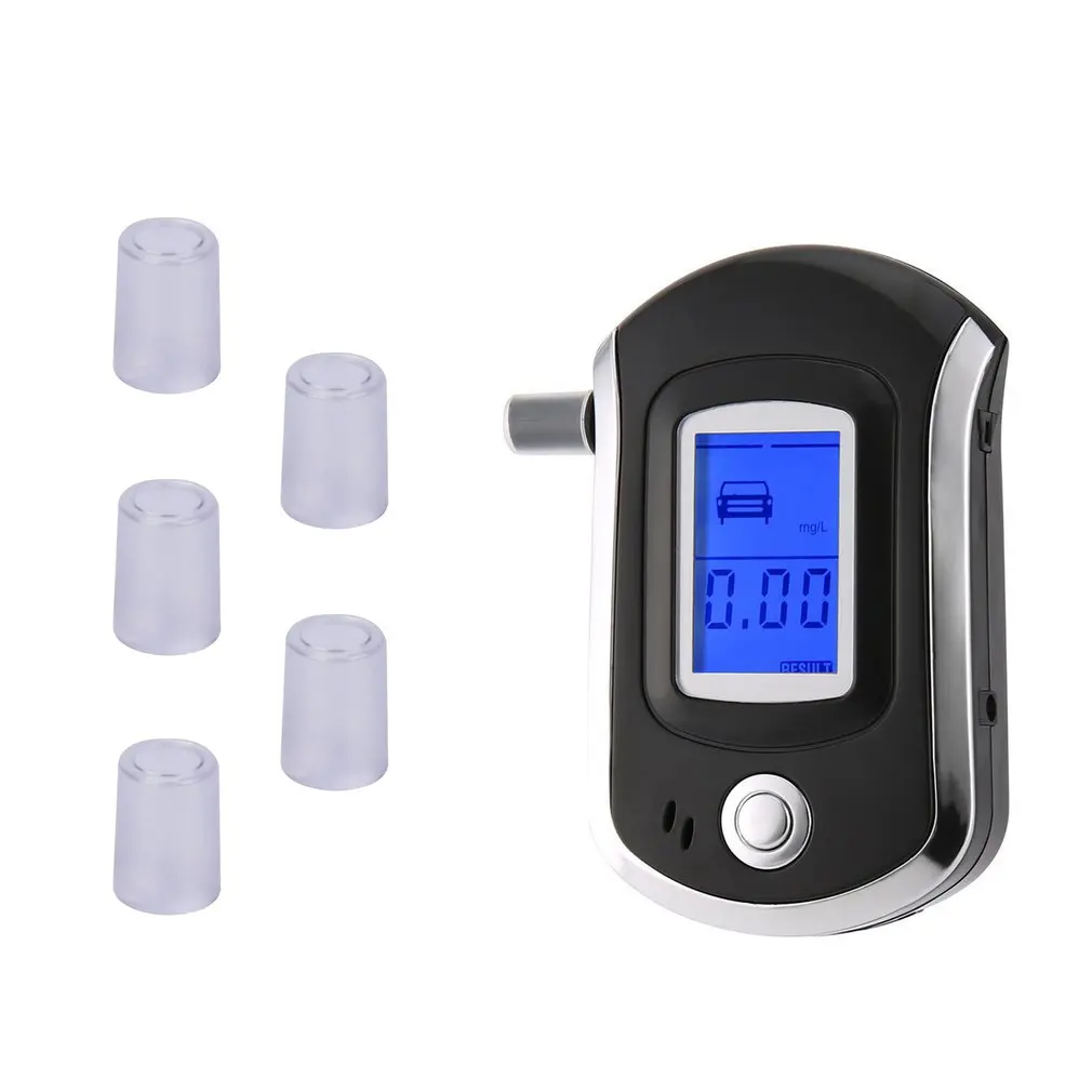 

Promotion Professional Pocket Digital Alcohol Breath Tester Analyzer Breathalyzer Detector Test Testing LCD Display