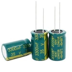 35 в 3300 мкФ 3300 мкФ 35 В Размер: 16x25 мм Лучшее качество Новый оригинал