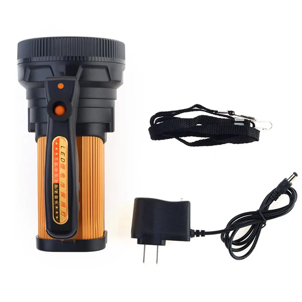 100 Вт супер яркий прожектор Портативный перезаряжаемый светодиодный фонарик для