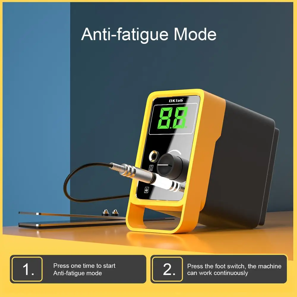 Для нового блока питания для татуировки не требуется ножная педаль.
