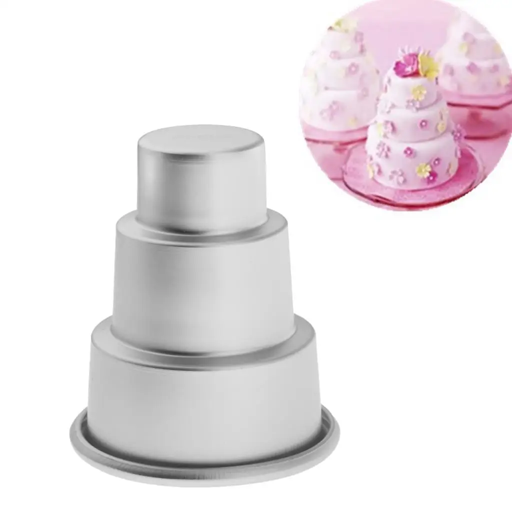 Неприлипающая мини-форма для хлеба 3 слоя инструмент выпечки тортов домашнего