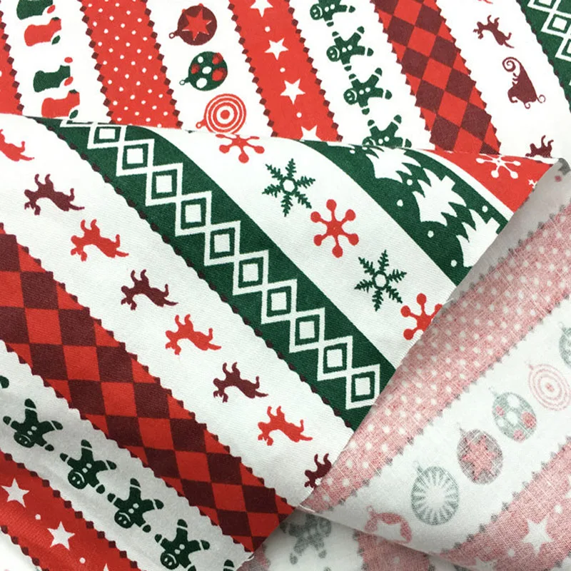 Классический Зеленый Красный Рождественский Xms Снеговик Олень Санта Клаус и