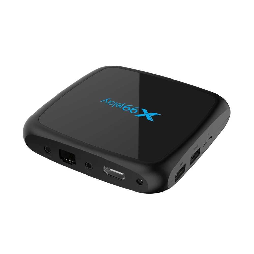 X99 Play Android Tv Box 4 ГБ 32 RK3318 2 4G/5G WIFI 100 м телеприставка 4K HD Android9.0 Smart Media Player 4GB64GB