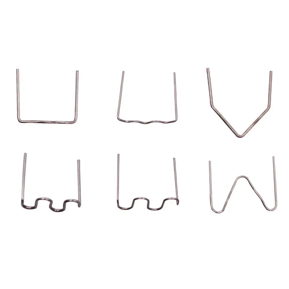

100PCS Hot Stapler Staples For Plastic Welder Repair Melt Hot Welding Machine Welding Bumper Car Tool H0I3