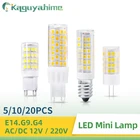 Диммируемые светодиодные лампы KPS G9 G4 E14, сменсветильник галогенные лампы SMD2835 COB G4, 3 Вт, 5 Вт, 9 Вт, 220 В переменногопостоянного тока, 12 В, 51020 шт.