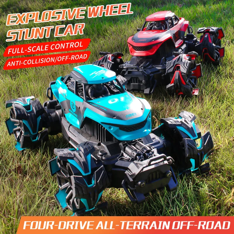 2022 New 1/12 Big RC Car Drift 4WD Stunt Electric Remote Radio controlled car machine Foot Toys for boys Children Christmas | Игрушки и