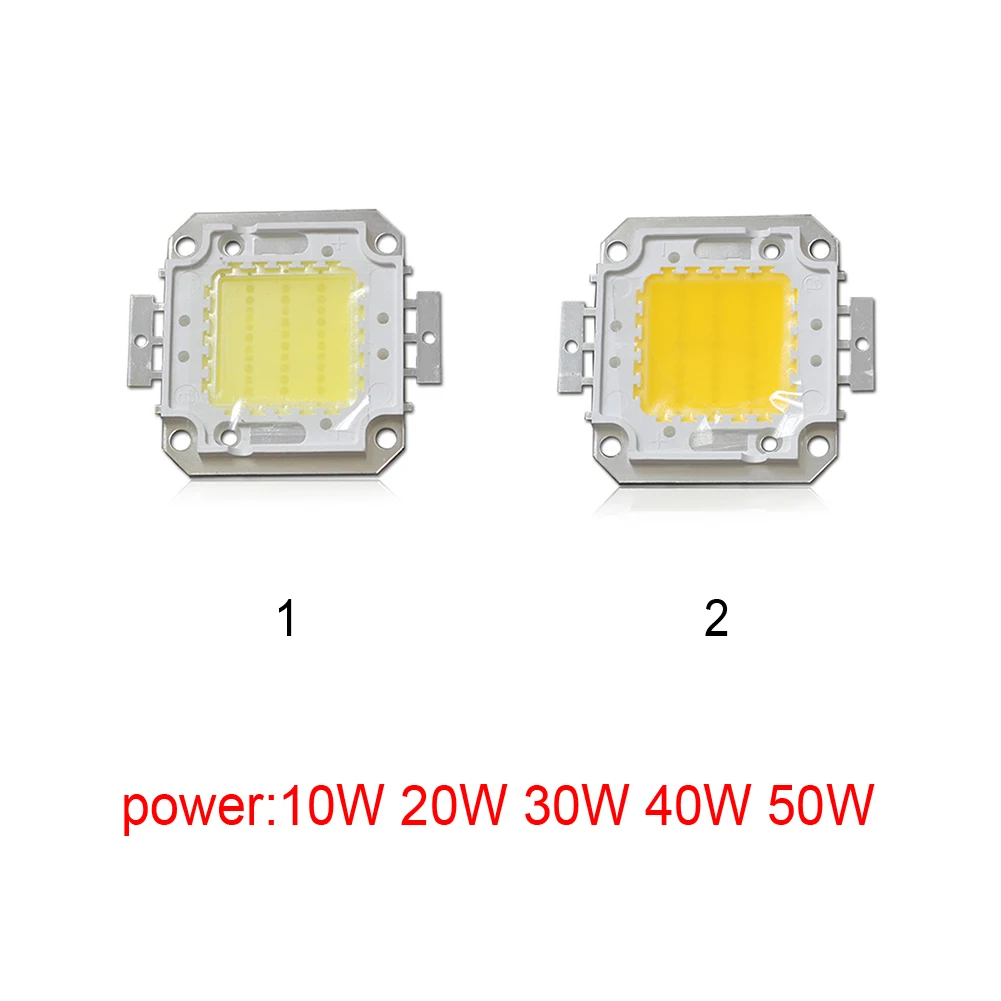 

High Quality Super Bright Epistar LED Lamp 10/20/30/40/50W SMD Core Plate for DIY Floodlight Light Landscape Lighting COB