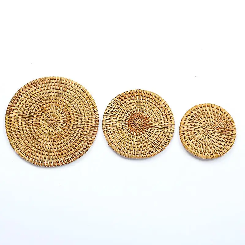 Подставка под тарелку подставки для кухонного стола подставка из ротанга