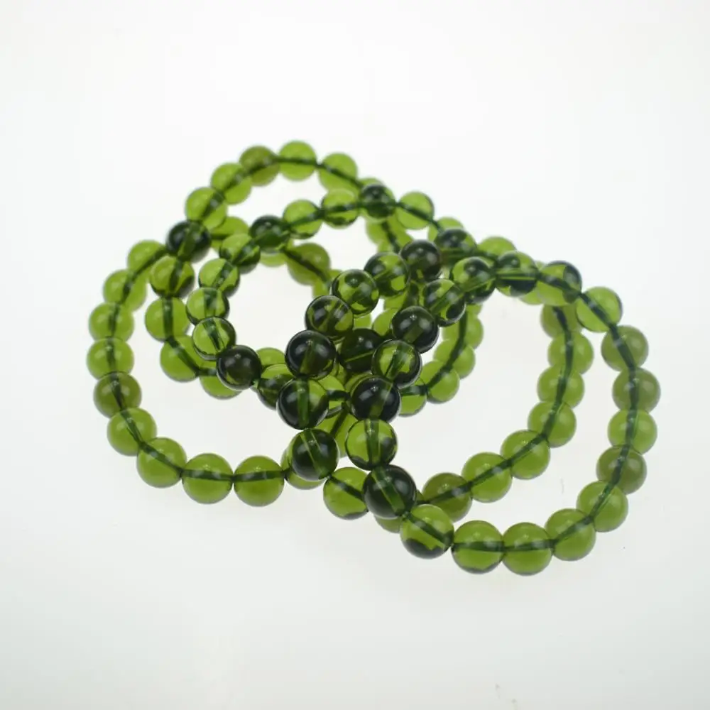 Горячая Распродажа A + натуральный молдавит зеленый аеролит Кристальный камень