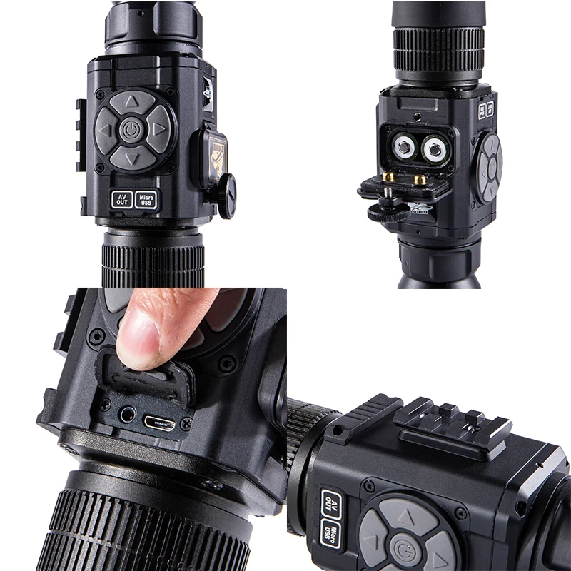 35/50 мм прицел для тепловизионной съемки подвижный дальнозоркости охоты WIFI