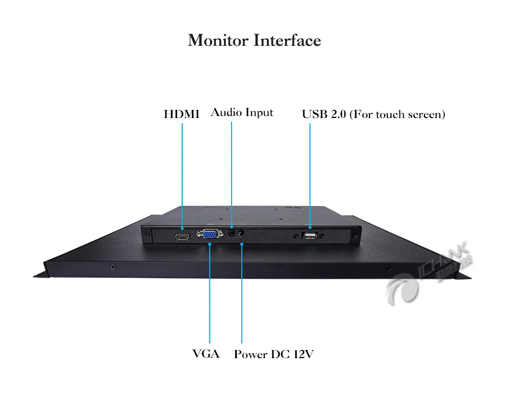 ZK140TC-25D/1" дюймовый 1920x1080p HDMI Встроенный динамик Встроенный открытая рамка привод Бесплатный емкостный сенсорный монитор ЖК-экран