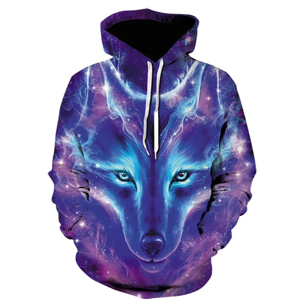 

Casual 3D Printed Hoodies Fashion Sweatshirts Men / Women's Cool Jacket Streetwear 2020 New Cute Siberian Husky Dogs Animal Full