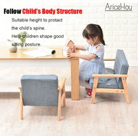 kids chairs sofa living room furniture kindergarten childrens chairs baby solid wood seat sofa study chair corrective posture
