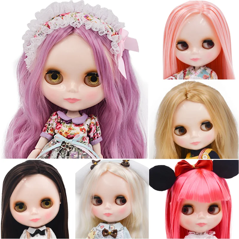 

Neo Blyth Doll NBL Customized Shiny Face,1/6 BJD Ball Jointed Doll Ob24 Doll Blyth for Girl, Toys for Children NBL04