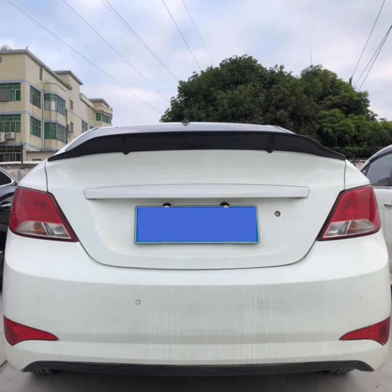 Спойлер для Hyundai Verna задний спойлер из углеродного волокна/ФАП Accent 11 12 13 14 15 |