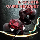 Оригинальные проводные наушники QKZ AK2, Hi-Fi стереонаушники, наушники с басами, монитором, наушники для геймеров, наушники-вкладыши с микрофоном