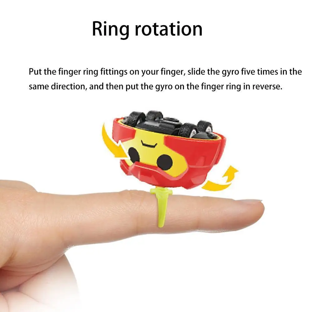 1 набор случайный стиль боевой гироскоп автомобиль насекомое/механические