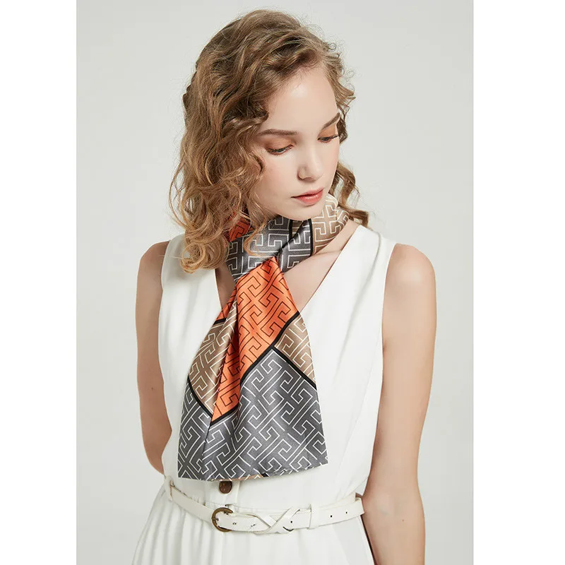 

women scarf soft scarves shawls lady wraps soft decorative for heair bags girl bufanda seda mujer cabello bolsa echarpe ete soie