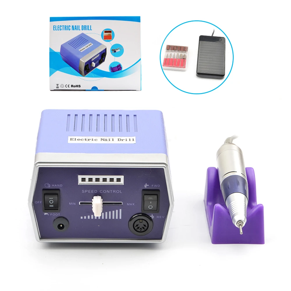 35000 об/мин профессиональная электрическая пилка для ногтей набор дрель дизайна
