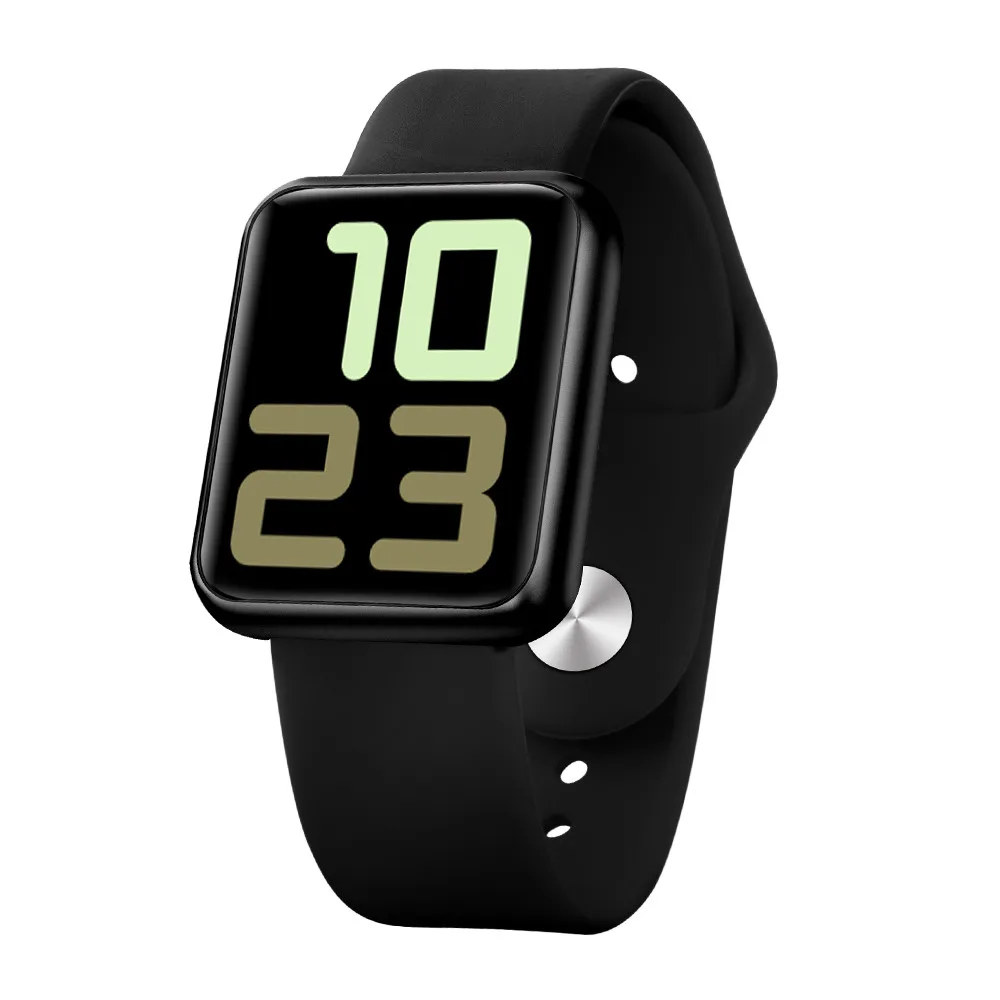 Новый смарт браслет P68S из алюминиевого сплава Модные Смарт часы пульсометр