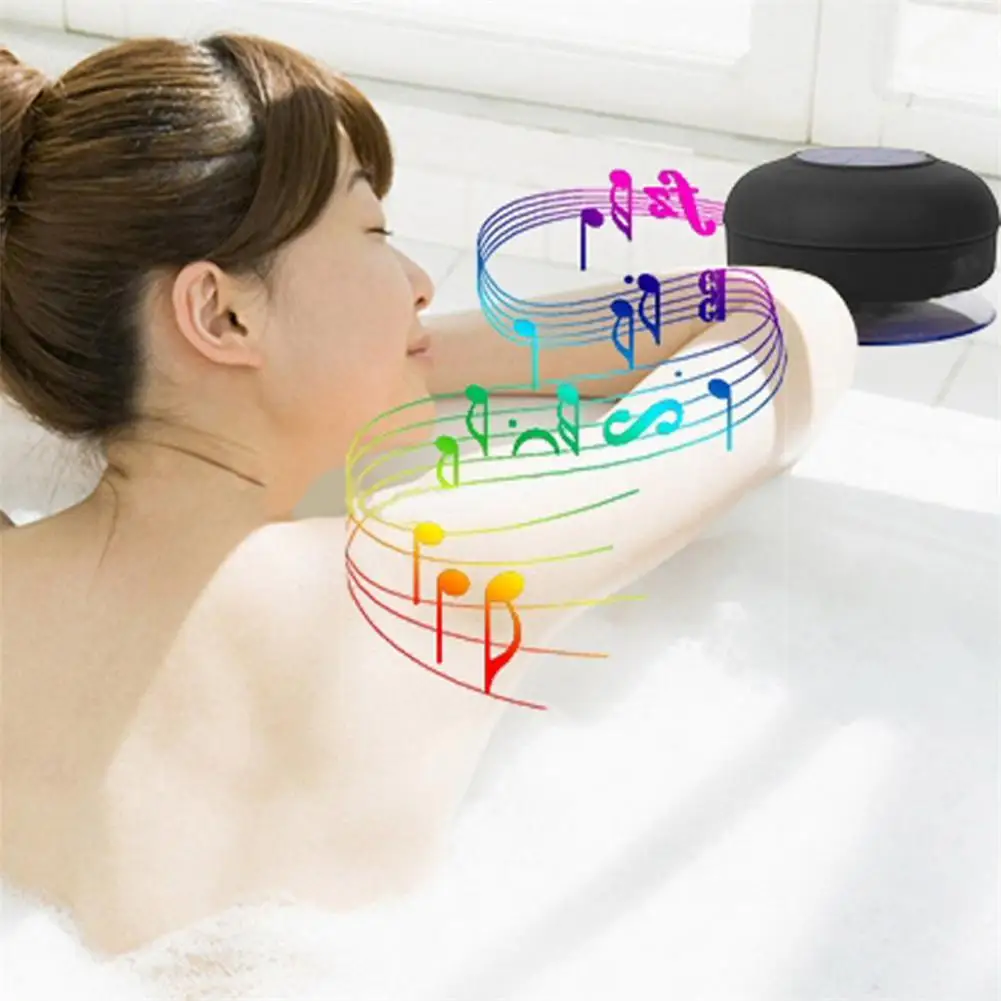 Мини беспроводной Bluetooth динамик водонепроницаемый силиконовый Hands free Микрофон