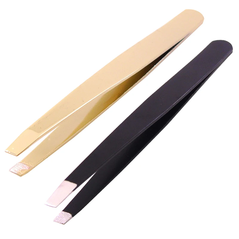 Профессиональные щипцы для бровей с логотипом на заказ удаления волос из