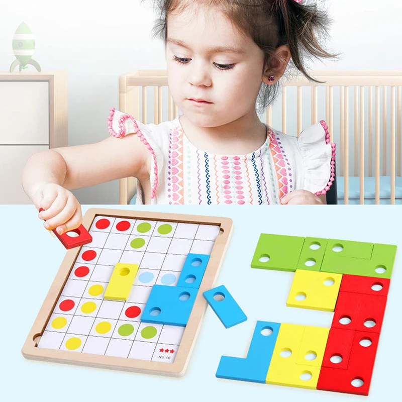 

Houten Baby Puzzel Speelgoed Baby russche Doos Vroege Educatief Speelgoed Puzzel Speelgoed Kinderen