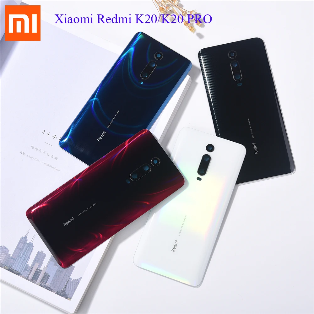 Оригинальная задняя крышка батарейного отсека Xiaomi Mi 9T Pro Задняя стеклянная