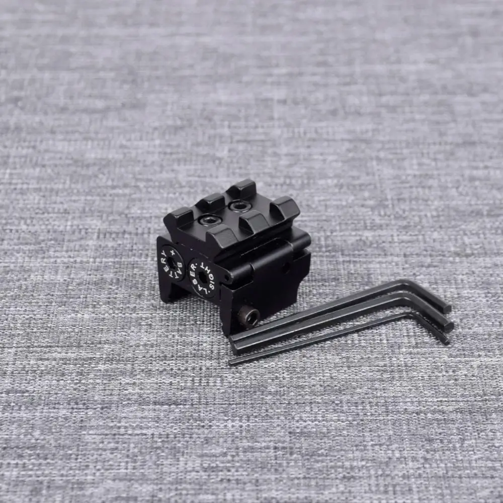 Регулируемый компактный лазерный прицел в красную точку со съемной направляющей