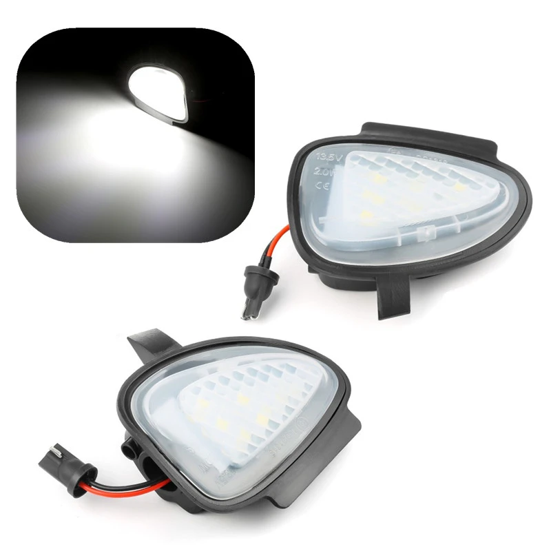 

Светодиодная подсветка под боковое зеркало, фонари для колясок, прямая подсветка для Volkswagen Golf, Golf 6, GTI, кабриолета Touran