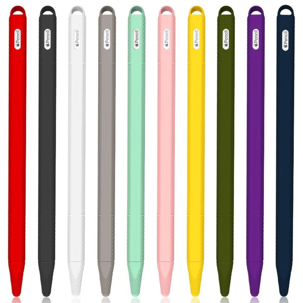 Мягкий силиконовый чехол для iPad Pencil 2 крышка Apple го поколения держатель планшета