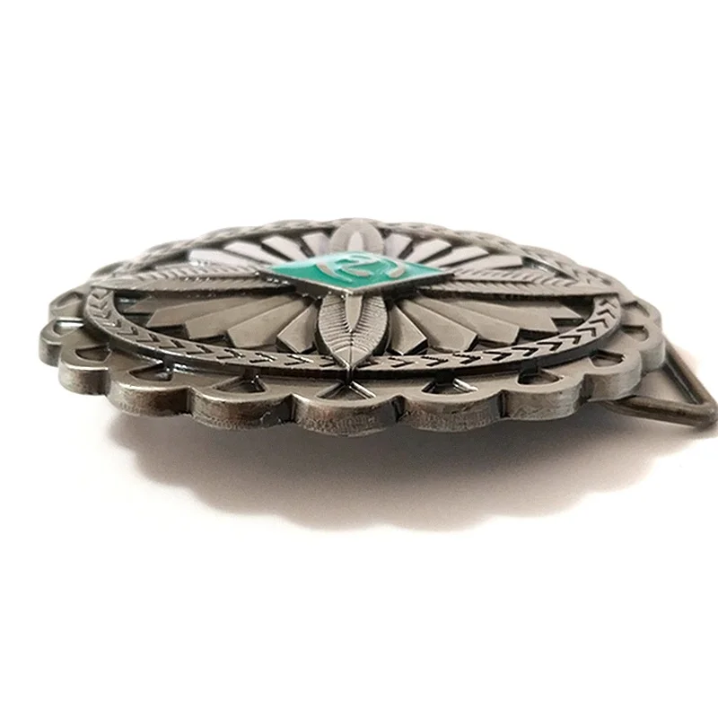 Винтажная Изысканная Цветочная пряжка для ремня ковбойский костюм из Овальной