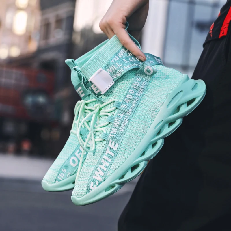 2019 мужские летние новые кроссовки для бега Молодежные треккинговые беговые с