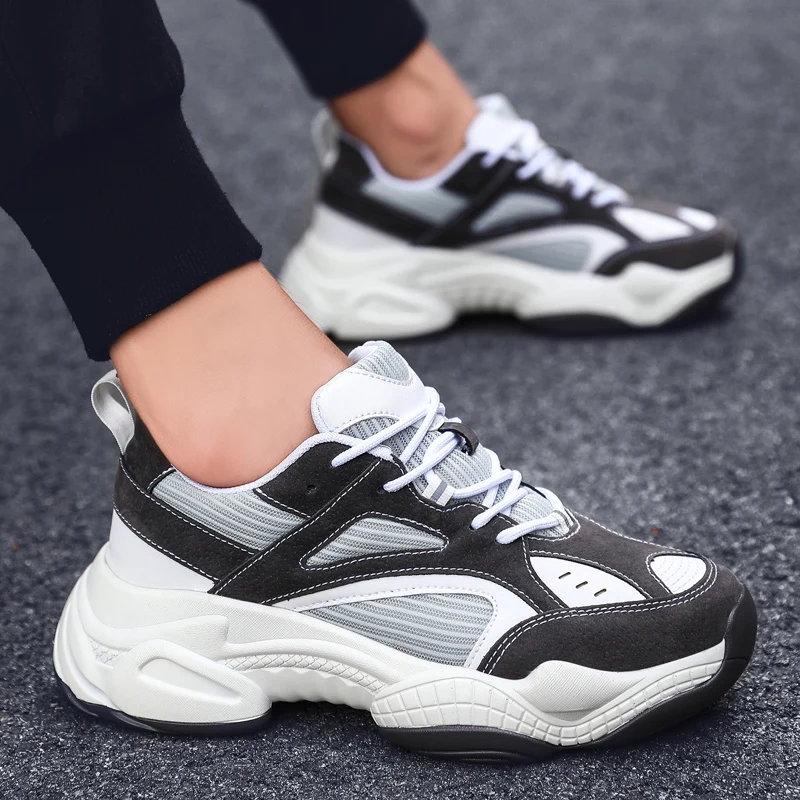 

Men Casual Shoes Quality Mesh Breathable Lace Up Luxury Brand Street Leisure Light Sneakers Male Chaussure Homme