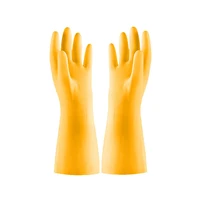 1 pairs rubber latex gloves dishwashing waterproof gloves clean tool laundry washing work safety gloves kitchen accessories