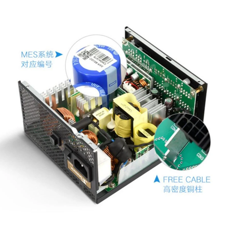 Новый оригинальный блок питания для Seasonic Prime GX-1300 полный модульный 80plus ЗОЛОТОЙ