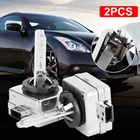 Ксеноновая лампа для автомобильных фар, 2 шт., D1S D2S D3S D4S 4300K6000K HID ксеноновая лампа 12 В 35 Вт, аксессуары для автомобильных фар, противотуманных фар