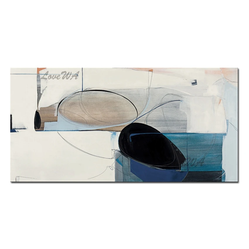 

Wall Hangings New Arrival Abstract Design Wall Canvas Art Pure Handmade Oil Painting Art Modern Home Showpieces Artwork