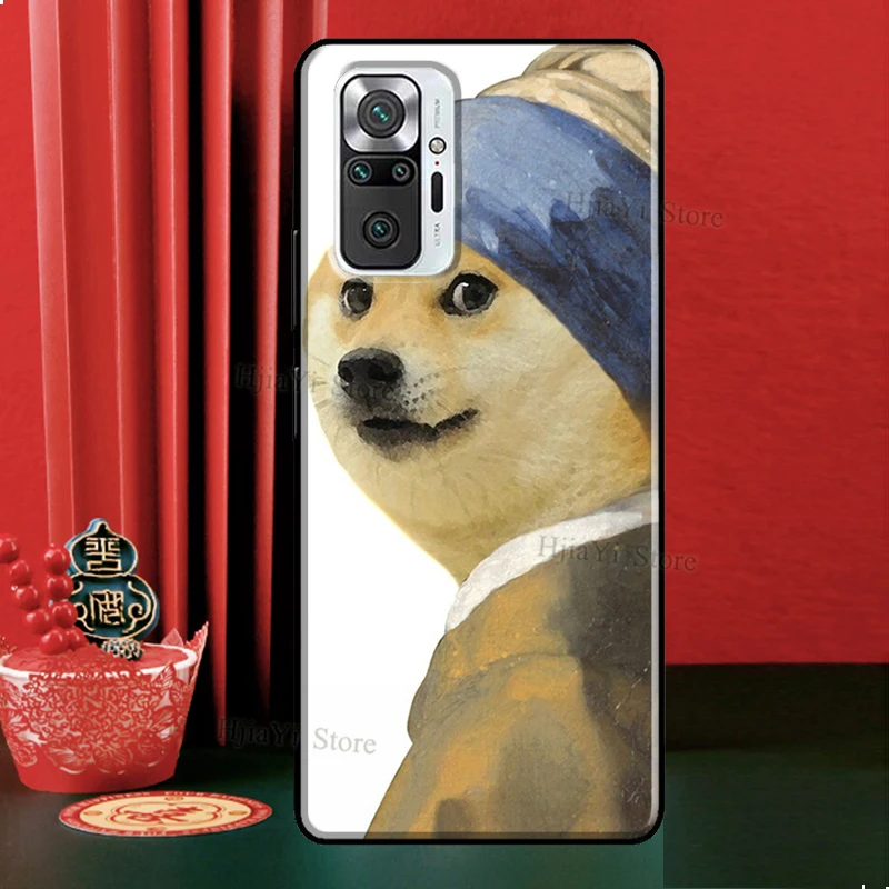 Чехол Doge Meme Kabosu для Xiaomi Redmi Note 12 Pro 11 9 8 10 9S 10S 11S 12S 12C 9C 10A 10C чехол |