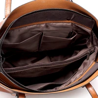 Brand Women Leather Handbags Womens PU Tote Bag Large Female Shoulder Bags Main Brown Black Red