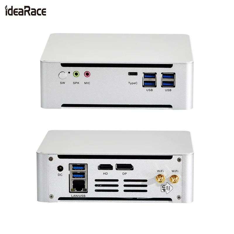 

Newest 8th Intel Core Fan Mini PC i7 8750H Windows 10 Desktop pc DDR4 i7 Gigabit Ethernet 300M WiFi DP HDMI 4K Computer HTPC NUC