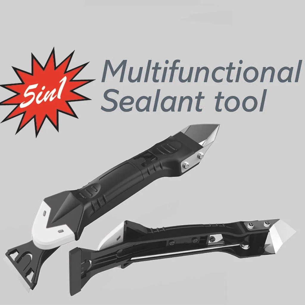 

Kit Set Scraper Caulk Mould Smooth Finisher Scraper New 3 in 1 Silicone Sealant Remover Tool Grout Removal Useful Tools For Home