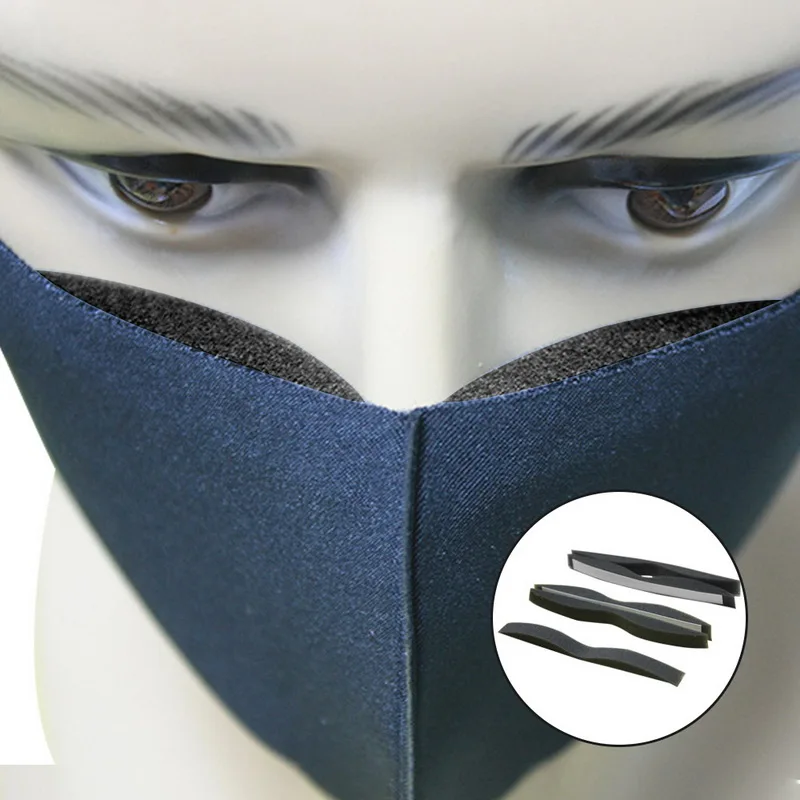 

Microfiber Memory Foam Anti-Fog Nose Bridge Pads Cushion for Mouth Mask Comfortable Sponge Protection Strip