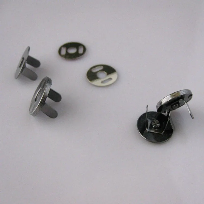 50 компл./Лот черный и бронзовый тонкий мощный магнитный застежка для сумочки