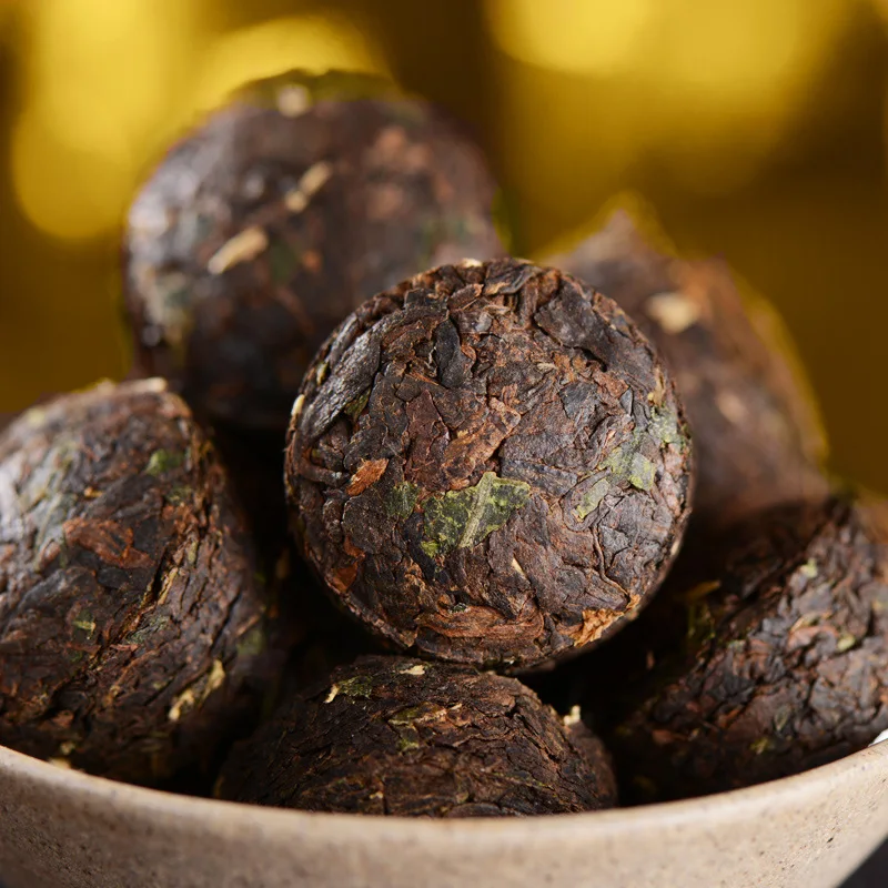 

Склеивающий Аромат Риса, созревший, Xiaotuo Mini TUO Yunnan Province, Китай, 250 г