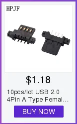 5 шт./лот USB 3,0 type-A Мужской 9 Pin SMT SMD 2 Pin DIP PCB установочный разъем
