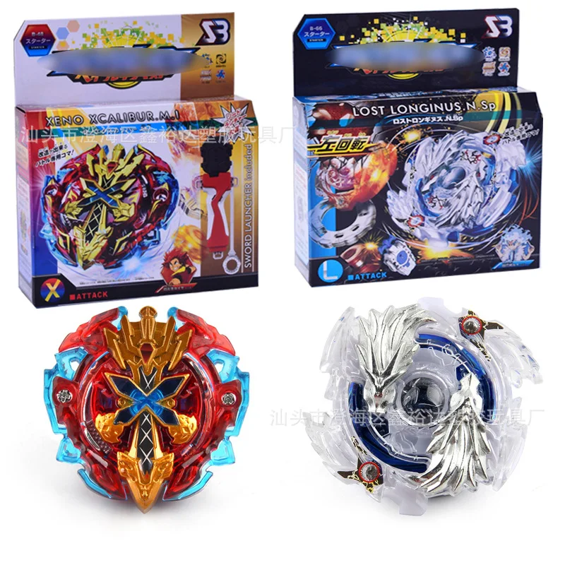 Кросс-граница,, боевой Спиннер, набор из сплава, серия Burst Beyblade Gyro Toy B-48/B-66